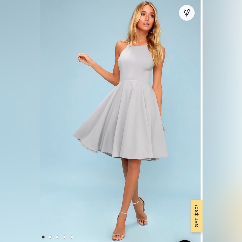 Lulu’s Mini Skater Dress in Size S